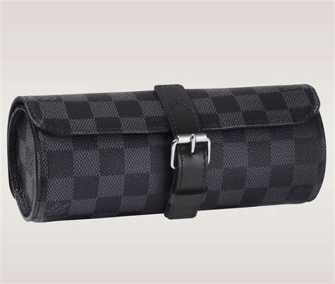 etui montre louis vuitton|louis vuitton damier graphite.